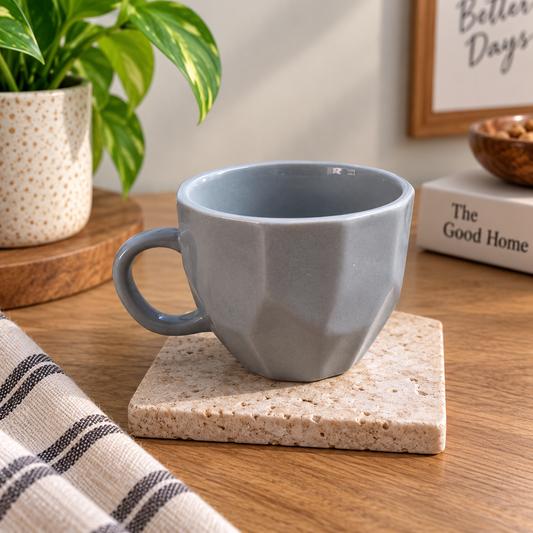 Grey Diamond Mug