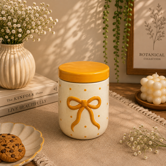 Marigold Bow Jar