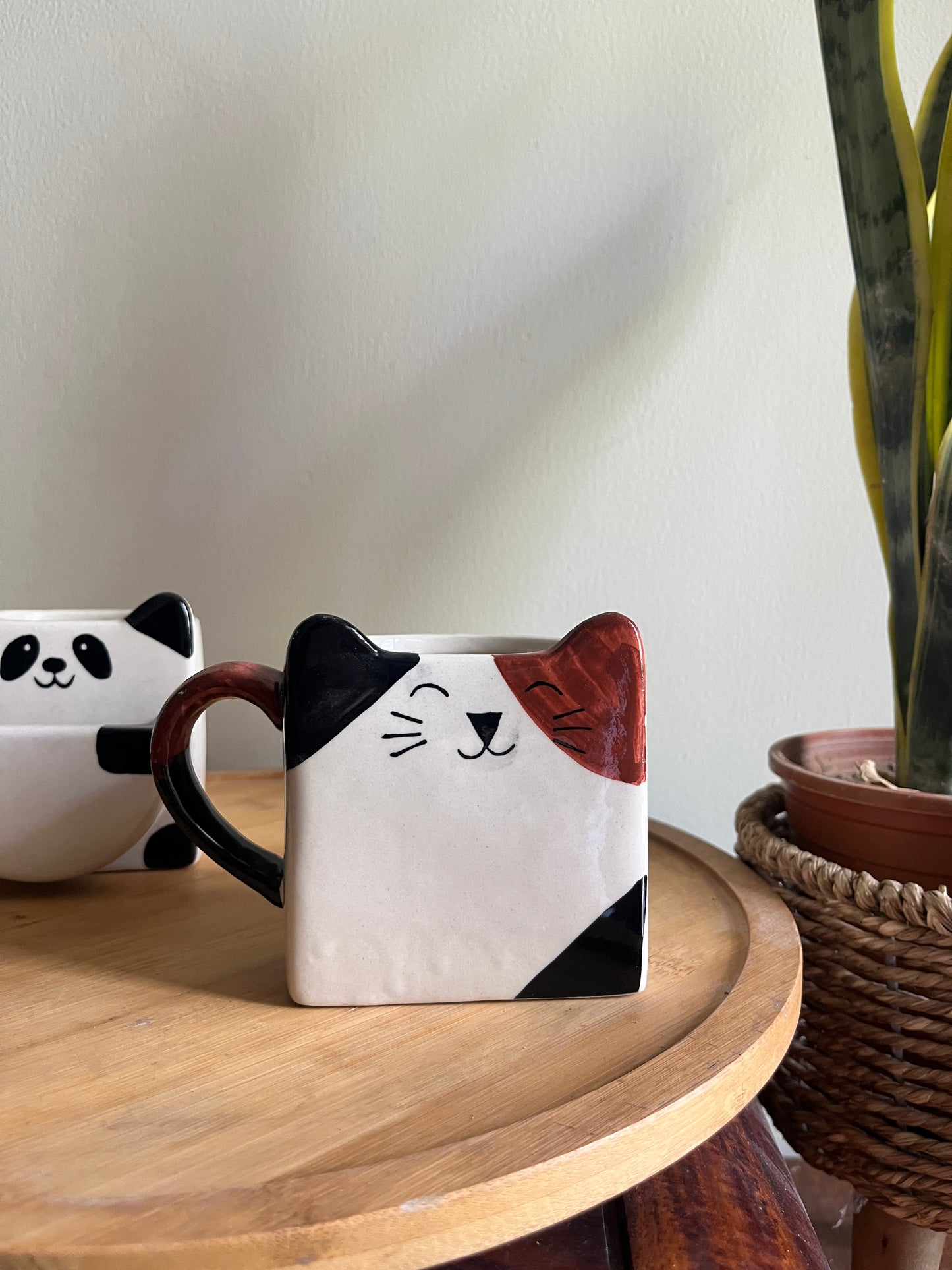Panda Mug & Cat Mug Combo