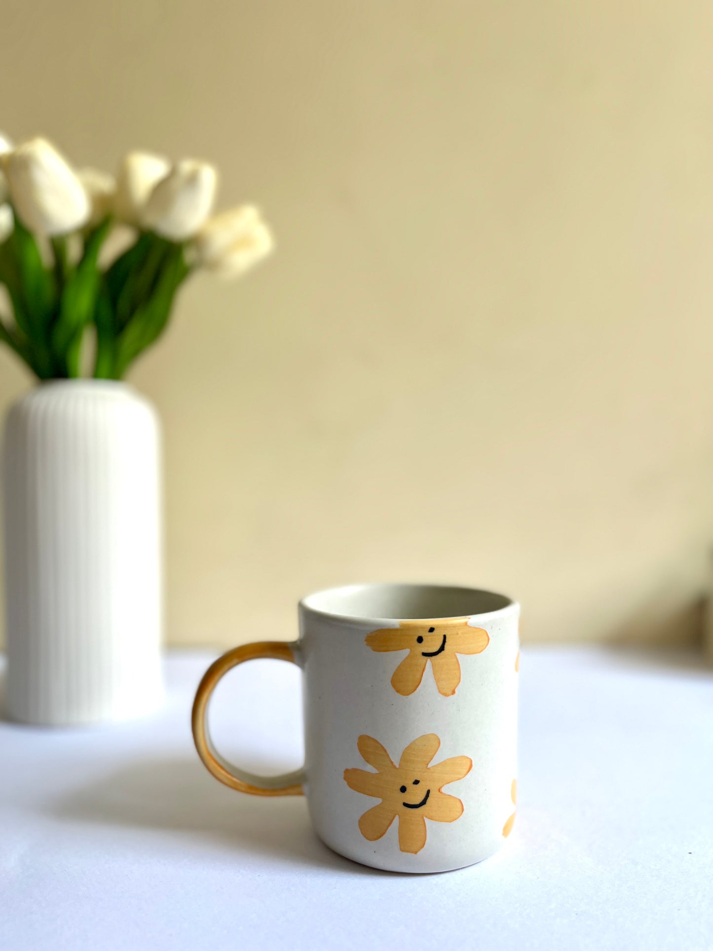 Smiling Sunflower Coffee Mug