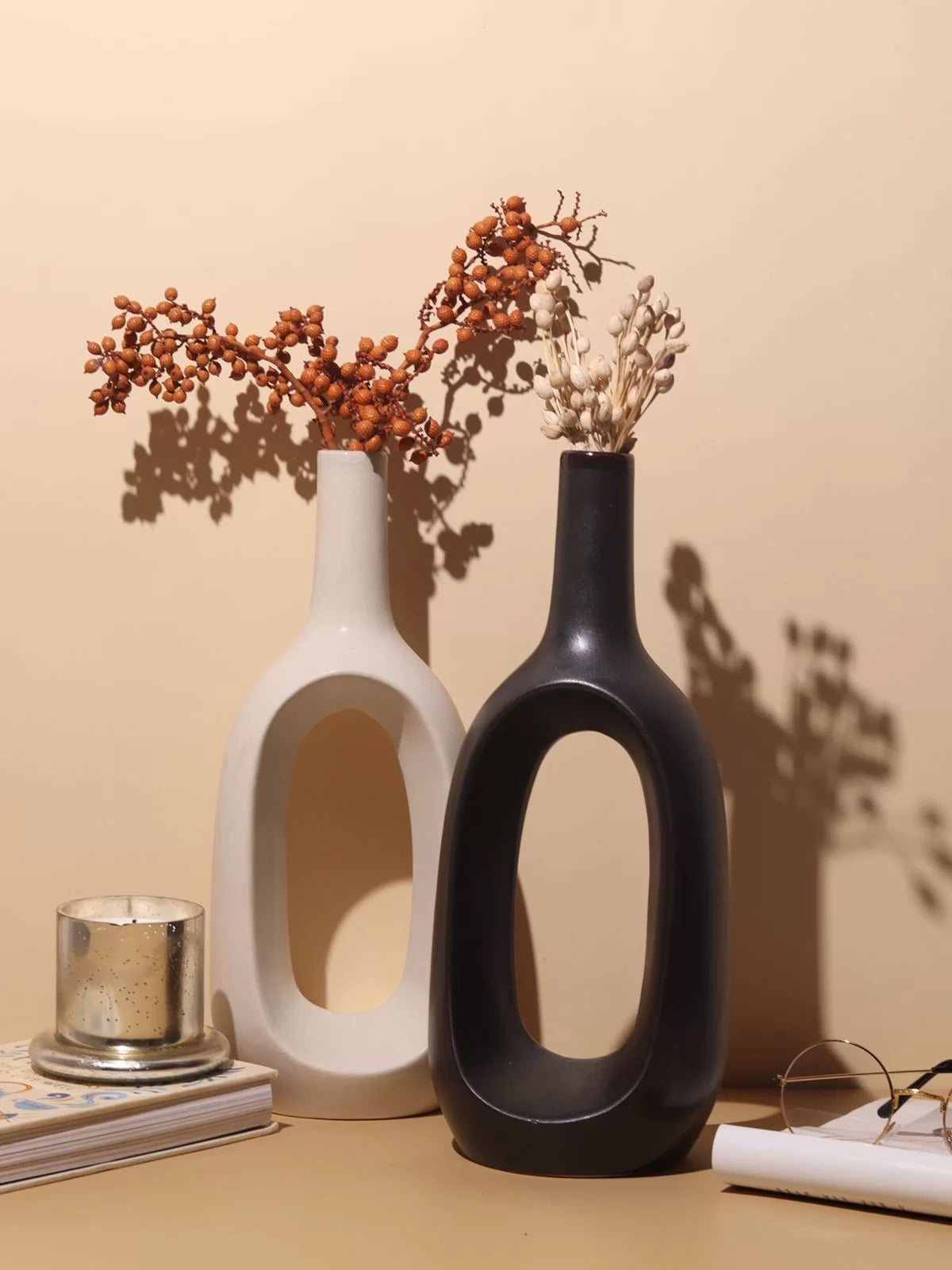 Hollow Minimalist Vase (12inches)