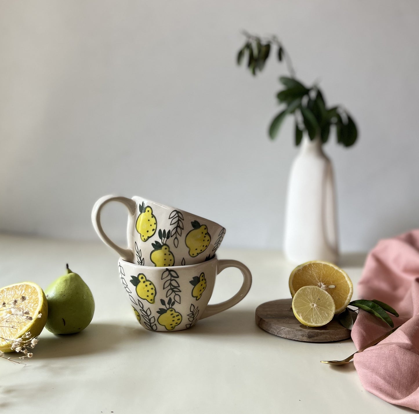 ‘The FRUIT Collection’ Cups- Lemon