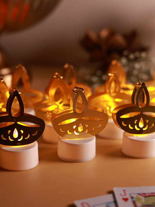 Diya LED Lights (Pack of 12)