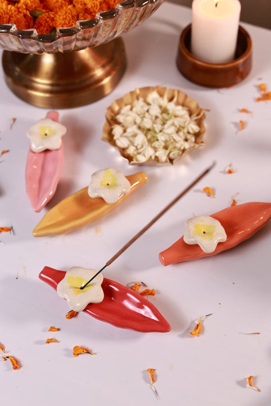 Bloom Leaf Incense Holder