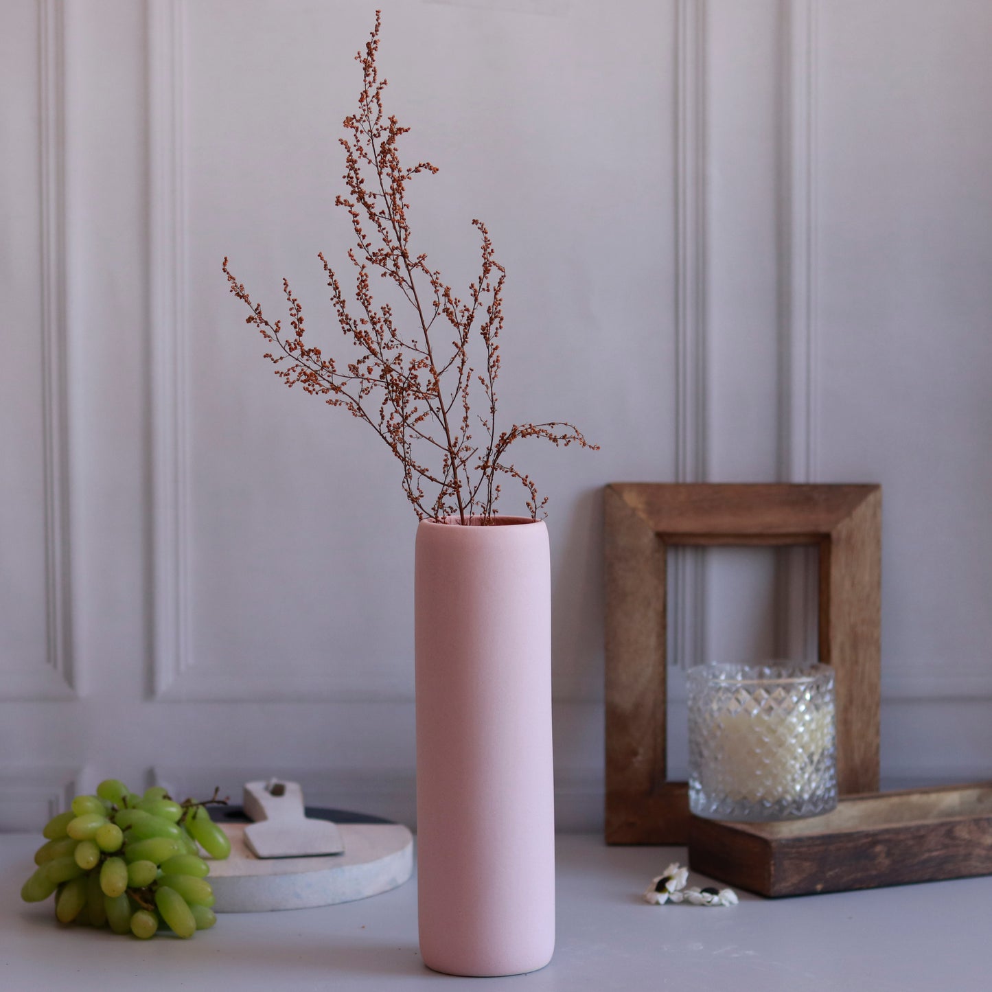 Pastel Cylinder Vases