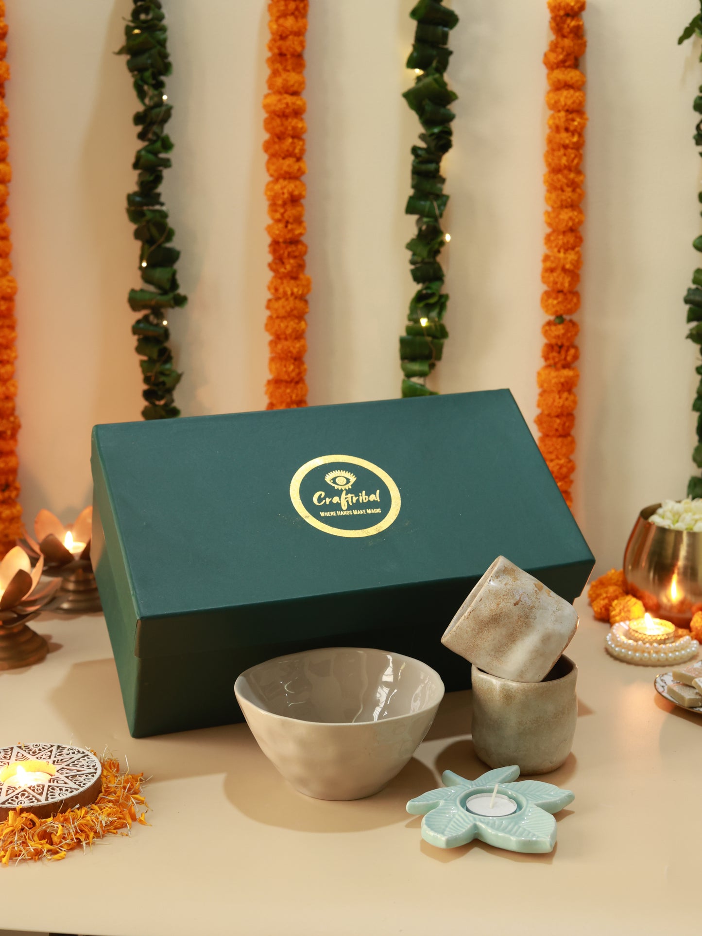 Rustic Grey Diwali Hamper