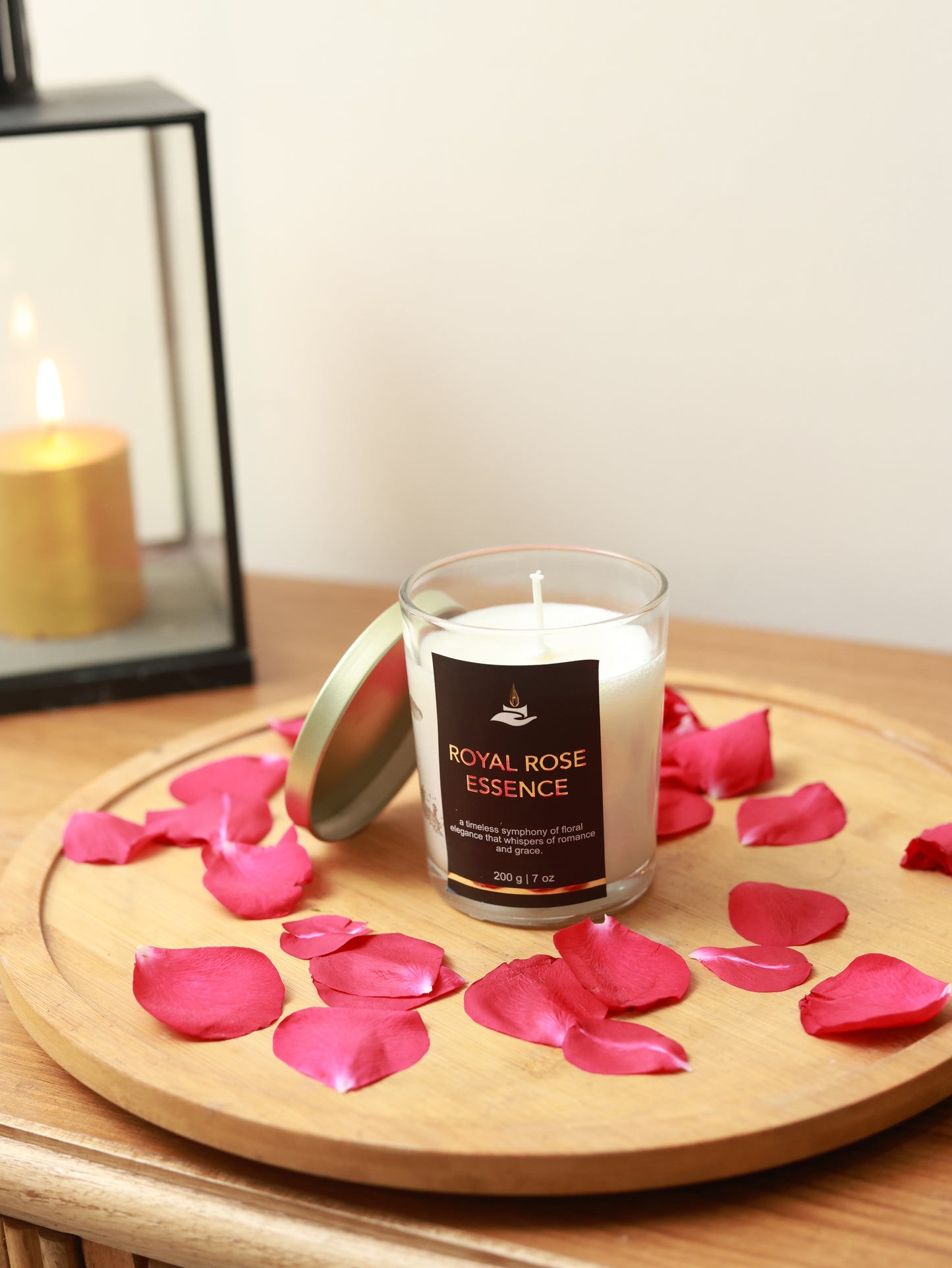 Whispers of Rose Scented Candle