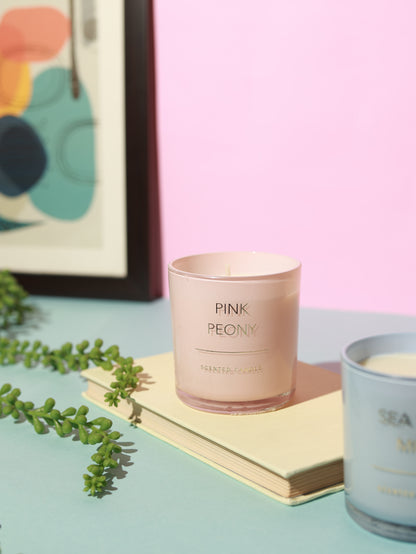 Pink Peony Scented Candle