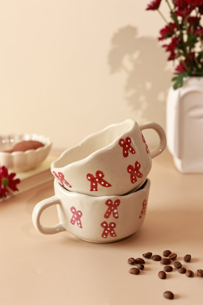 Curvy Bow Mug