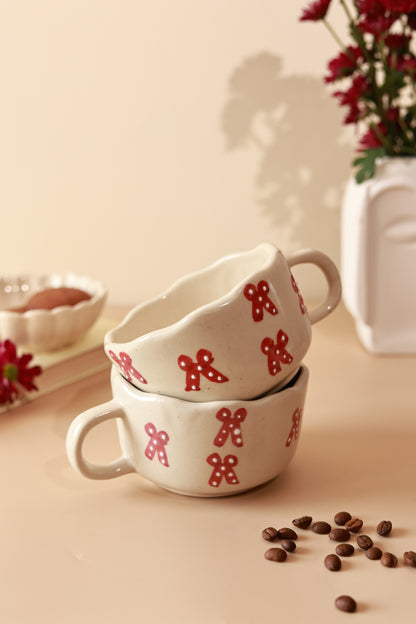 Curvy Bow Mug