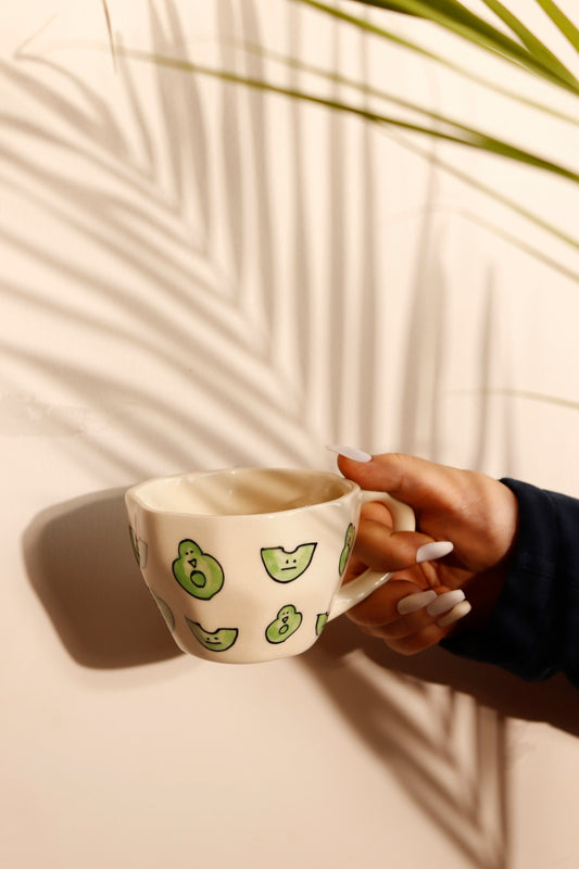 ‘The FRUIT Collection’ Cups- Avocados