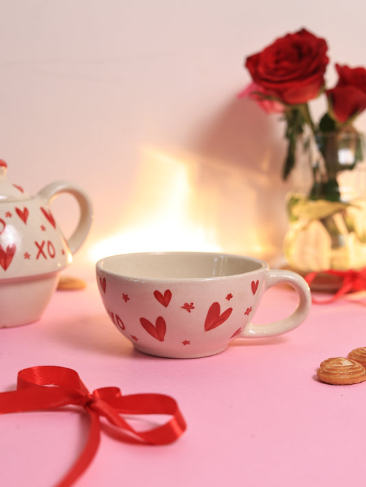 LOVE XO Cappuccino cup