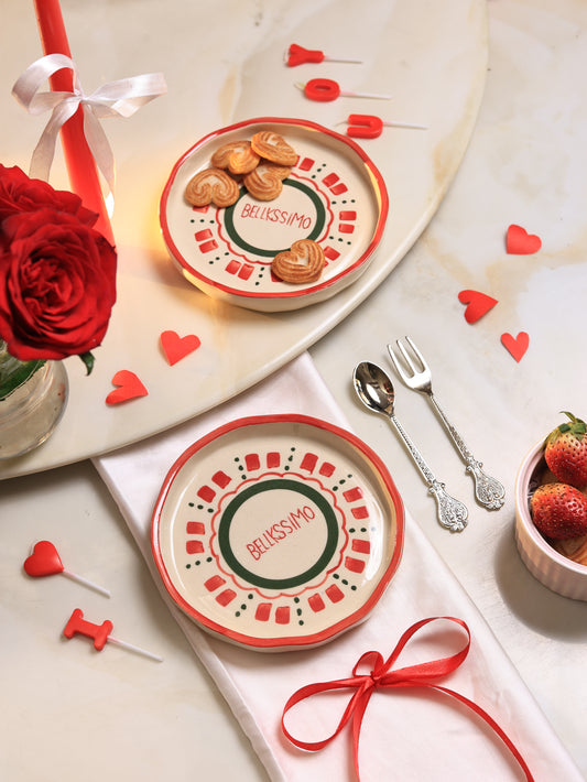 'BELLISSIMO' Dessert Plate