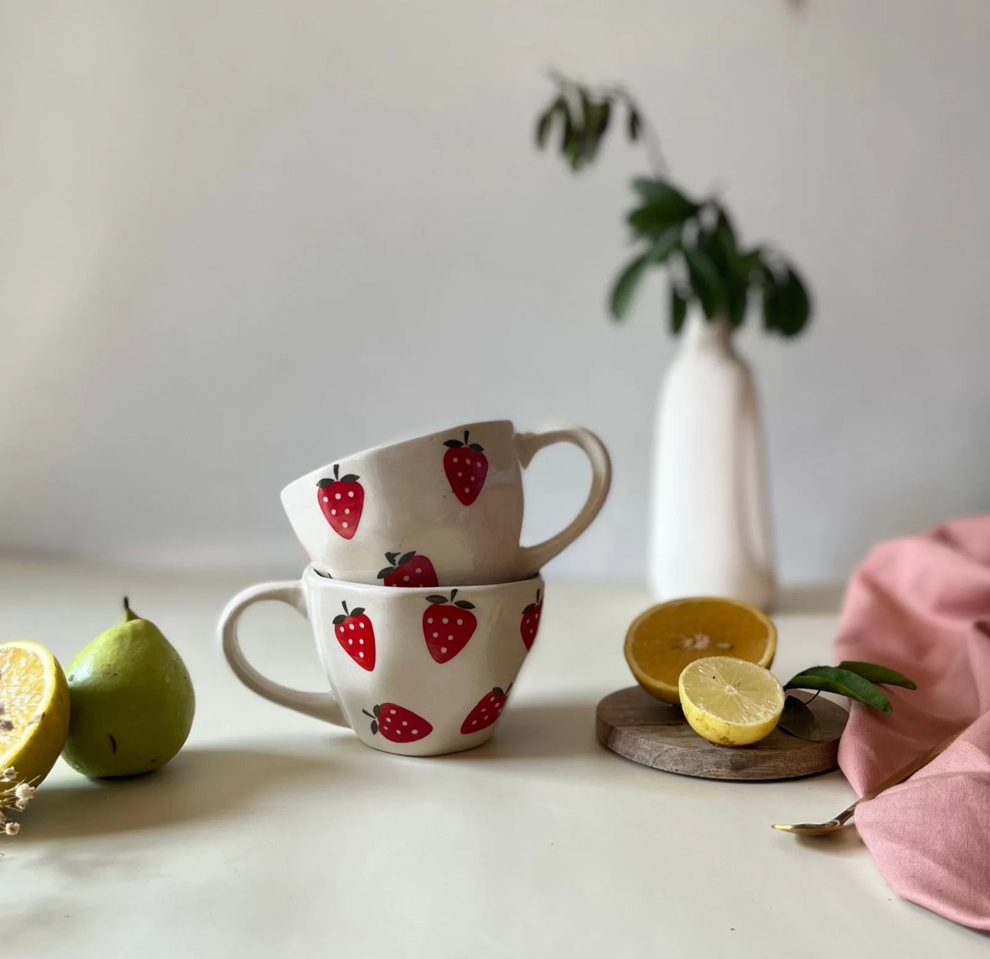 ‘The FRUIT Collection’ Cups- Strawberry
