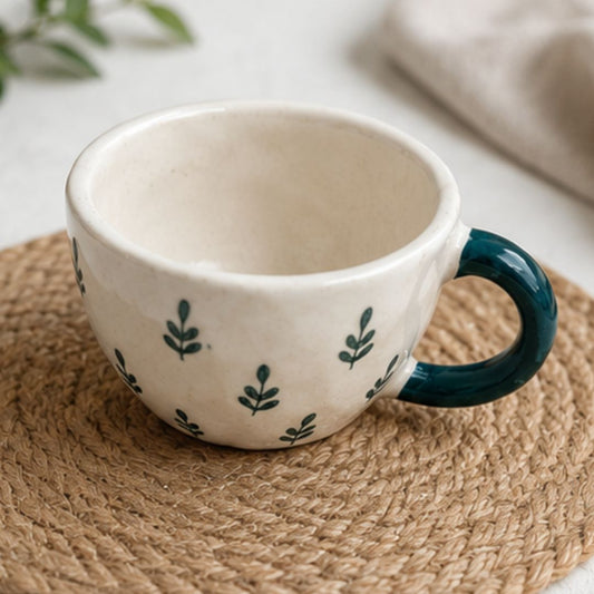 Green Leaf Mug