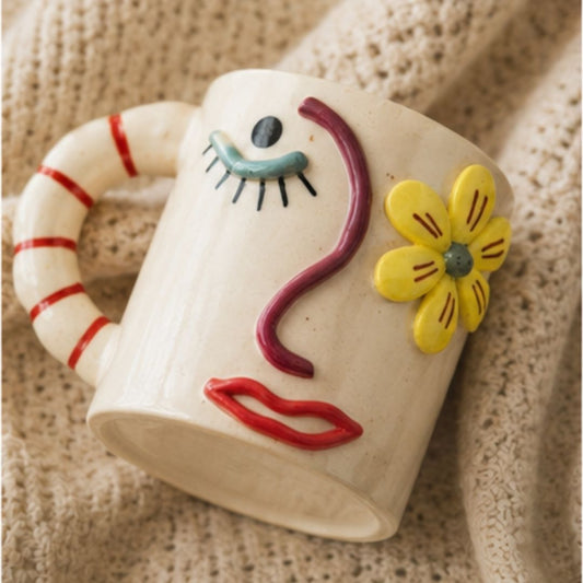 Blossom Face Mug
