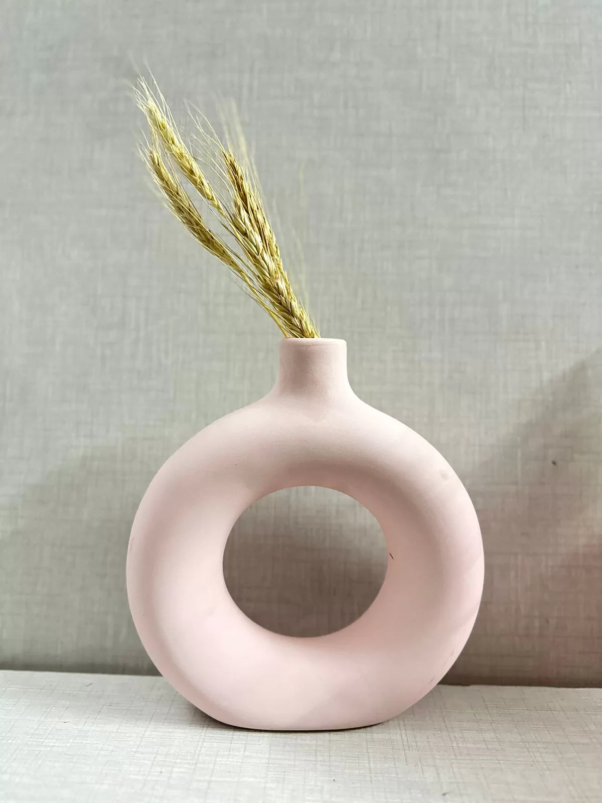 Donut vase (Pink)