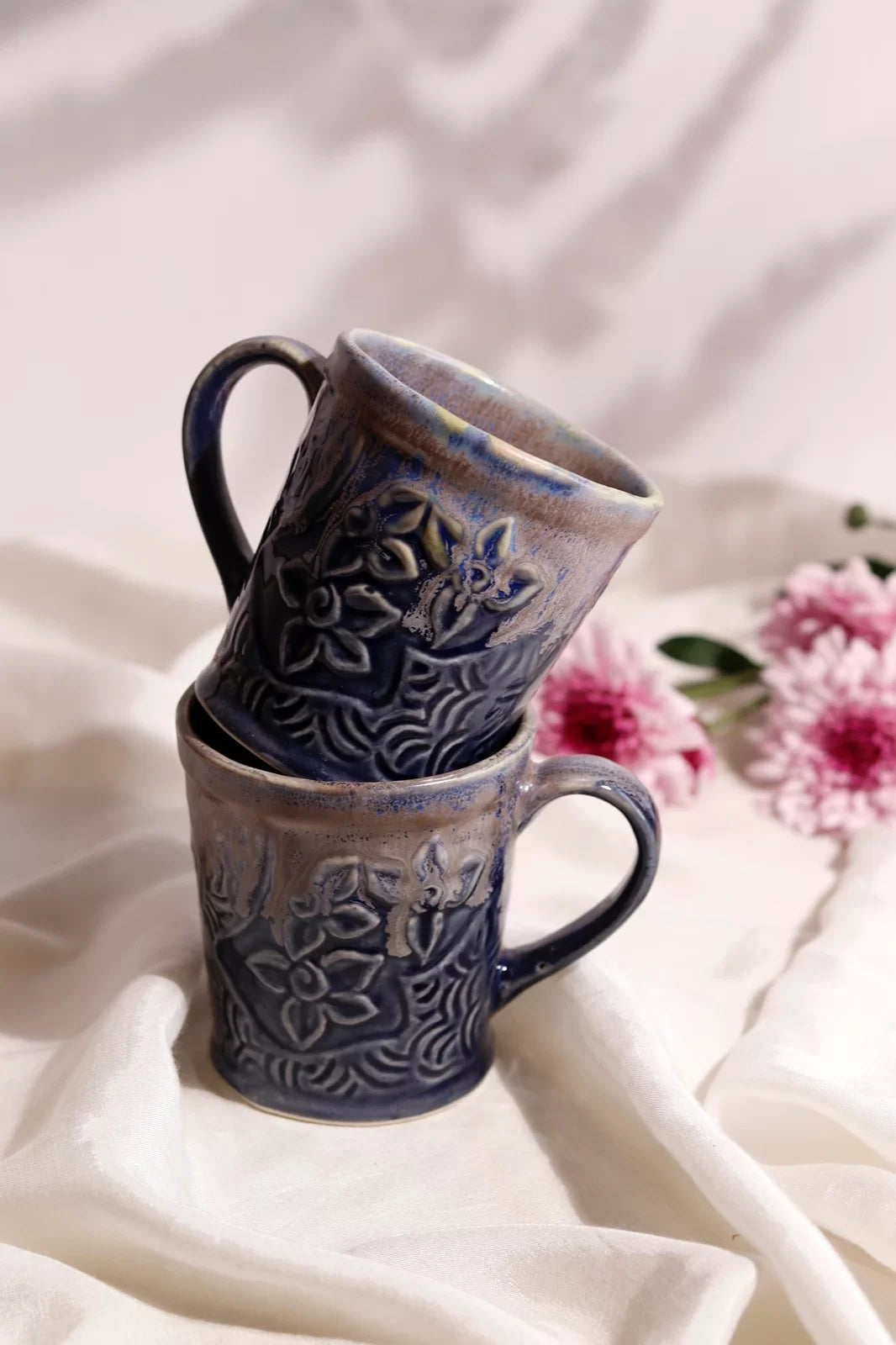 Bloom Engraved Coffee Mug
